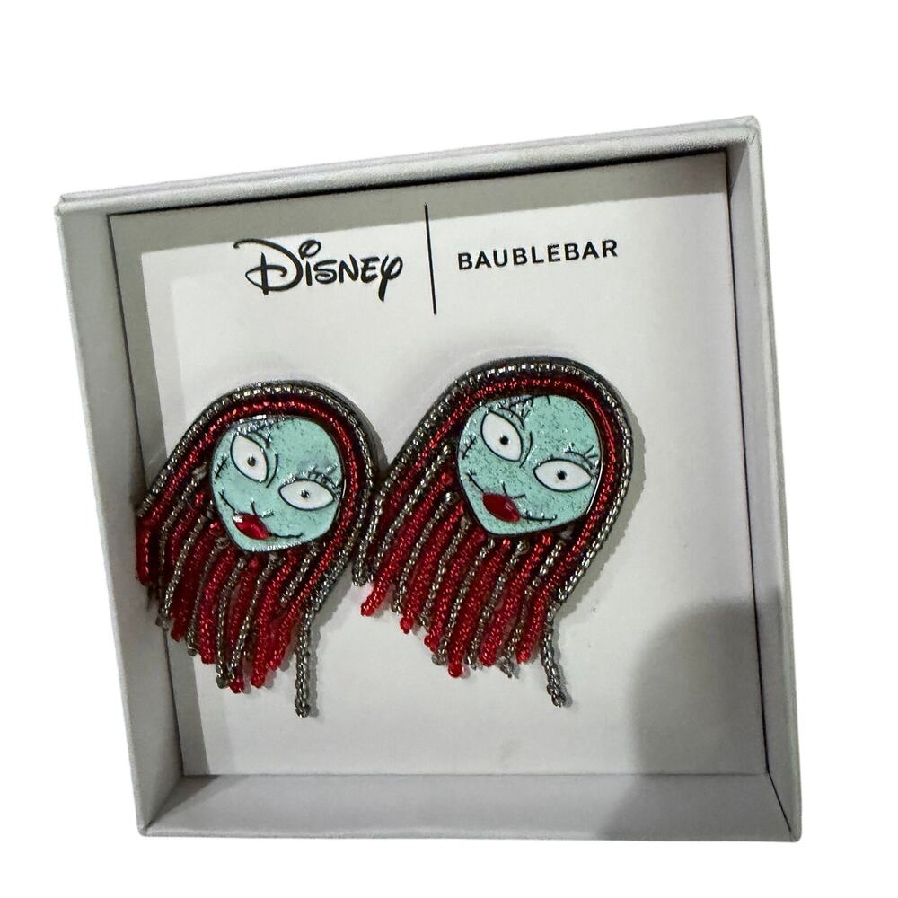 Disney Baublebar Jewelry Nightmare Before Christmas Sally Earrings